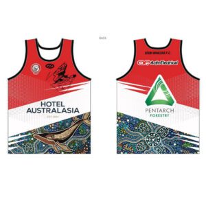 Eden Whalers AFL Indigeneous training singlets